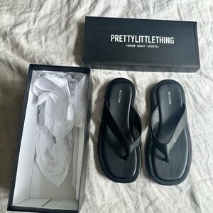 Black Platform Sandals